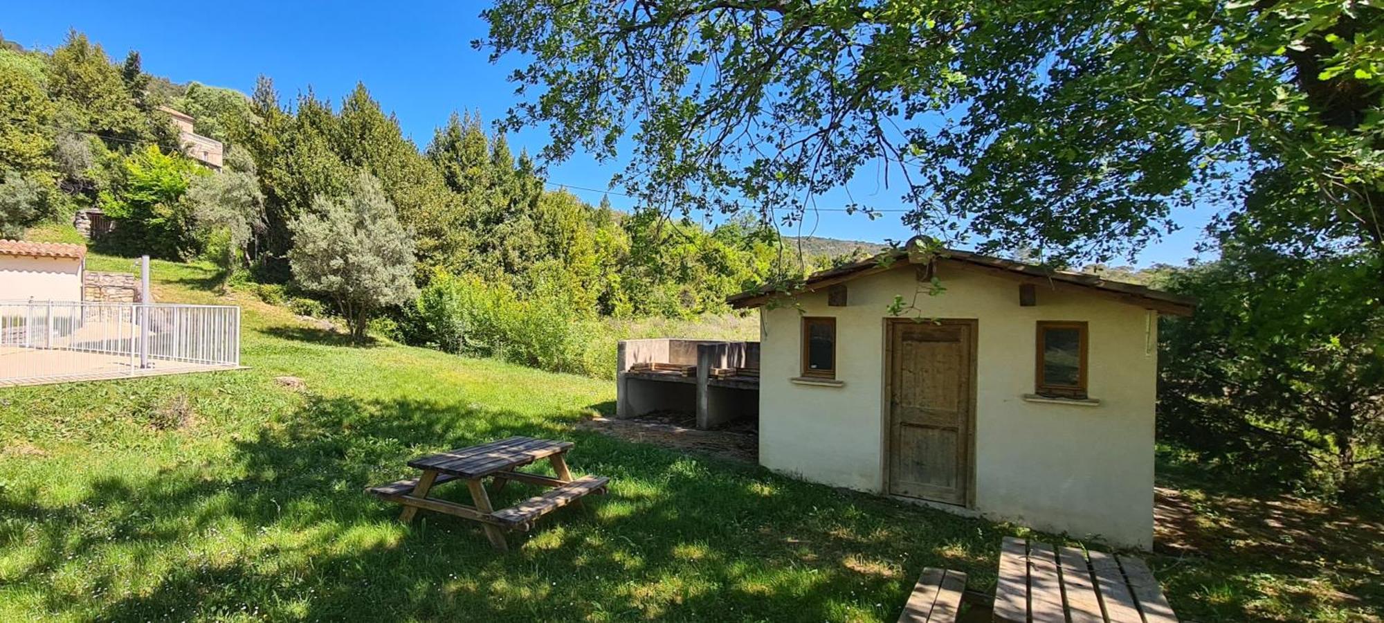 La Bastide De Peyremale, Gites En Cevennes, Piscine, Tennis Bagard Kültér fotó